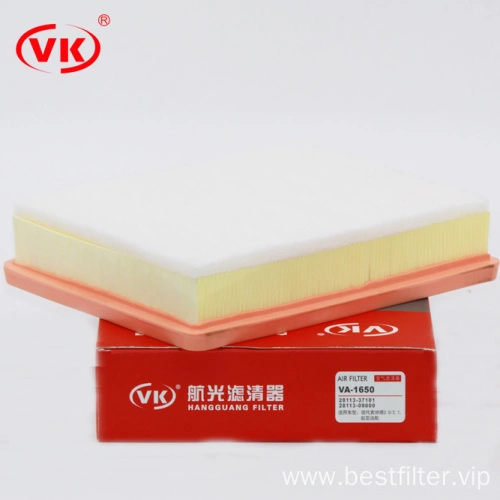 Wholesale Price Factory direct sales High performance car Air Filter 28113-37101 28113-09000